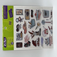 3D наліпки Осіння романтика 19 см, KIDS Line