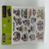 3D наліпки Милі звірята 19 см, KIDS Line