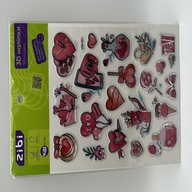 3D наліпки Солодке кохання 19 см, KIDS Line