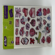 3D наліпки Романтичне кохання 19 см, KIDS Line