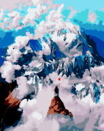 @Картина по номерам "В хмарах", 40*50 cm, ART Line