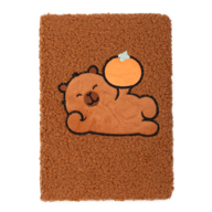 Блокнот плюшевий CAPYBARA 10, А5, 80 арк., клітинка, асорті, KIDS Line