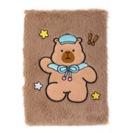 Блокнот плюшевий CAPYBARA 11, А5, 80 арк., клітинка, асорті, KIDS Line