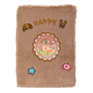 Блокнот плюшевий CAPYBARA 14, А5, 80 арк., клітинка, асорті, KIDS Line