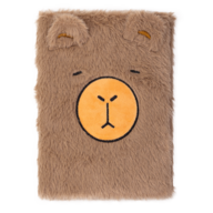 Блокнот плюшевий CAPYBARA 20, А5, 80 арк., клітинка, асорті, KIDS Line