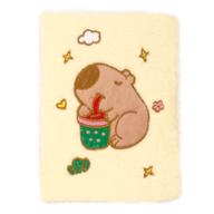 Блокнот плюшевий CAPYBARA 22, А5, 80 арк., клітинка, асорті, KIDS Line