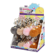 Брелок POMPOM CUTE PUPPY, мех