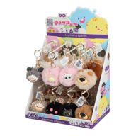 Брелок POMPOM CUTIE, мех