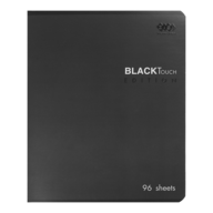 /Тетрадь ученическая общая BLACK, 96 л., клетка, KIDS LINE