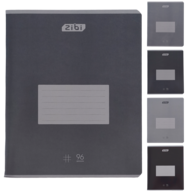 /Зошит учнівський загальний MONOCHROME, 96арк., клітинка, асорті