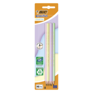 /Набор карандашей графитовых "Ecolution Pastel", без ластика, HB/BL5, блистер 5 шт