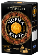 /Кофе молотый 450г*12, вак.уп., "Еспрессо", ЧЕРНАЯ КАРТА 
