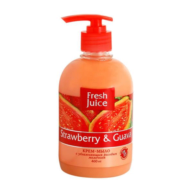 /Крем-мыло жидкое FRESH JUICE 460 мл Strawberry&Guava