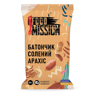/Батончик соленый арахис 40г Food Mission