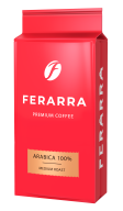 /Кофе молотый 250г, вак.уп., CAFFE 100% ARABIKA,  FERARRA