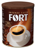 /Кофе растворимый 200г*12, ж/б, FORT