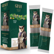 @/Чай трав'яний 30 г (2г*15), кадді-пакет, «Thyme Guru»/«Чебрецевий гуру»  GRAFF