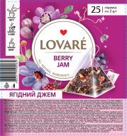 /Чай цветочный 2г*25, пакет, "Berry Jam", LOVARE