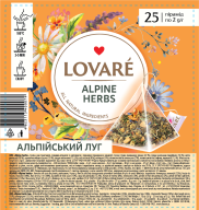 /Чай травяной 2г*25, пакет, "Alpine herbs", LOVARE