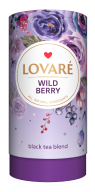/Чай чёрный 80г, лист, "Wild berry", LOVARE