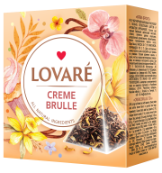 /Чай чёрный 2г*15, пакет, "Crème Brulee", LOVARE