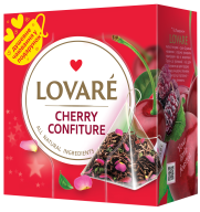 /Чай бленд чёрного и зелёного 2г*15, пакет, "Cherry Confiture", LOVARE