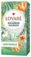 /Чай зелёный 1.5г*24, пакет, "Bahamian soursop", LOVARE