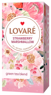 /Чай зелёный 1.5г*24, пакет, "Strawberry marshmallow", LOVARE