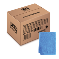 /Серветки з мікрофібри універсальні, 35*35 см,  50 шт., блакитні, (1уп/ящ) PRO SERVICE