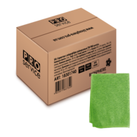 /Серветки з мікрофібри універсальні, 35*35 см,  50 шт., зелені, (1уп/ящ) PRO SERVICE