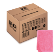 /Серветки з мікрофібри універсальні, 35*35 см,  50 шт., рожеві, (1уп/ящ) PRO SERVICE