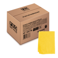 /Серветки з мікрофібри універсальні, 35*35 см,  50 шт., жовті, (1уп/ящ) PRO SERVICE