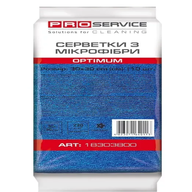 /Серветки з мікрофібри, 30*30 см,  10 шт., сині, OPTIMUM (48уп/ящ) PRO SERVICE