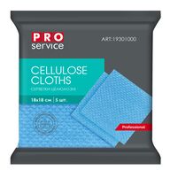 /Серветки целюлозні, 18*18 см, 5 шт., сині  (32уп/ящ) PRO SERVICE