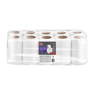 /Папір туалетний целюлозний Comfort 2-х шар., 20 м, 10 рул/уп, білий PRO SERVICE