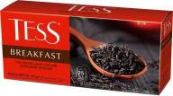 /Чай черный 1.8г*25*24, пакет, "Breakfast", TESS