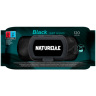 /Серветки вологі універсальні, чорні, Classic, 120шт., NATURELLE 