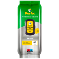/Серветки вологі господарчі, для прибирання EXTRA, 60шт., Purfix