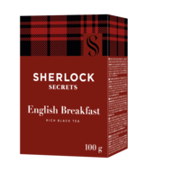 /Чай чёрный  листовой 100г "English Breakfast", Sherlock Secrets