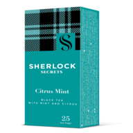 /Чай чёрный 2г*25, пакет, "Citrus Mint", Sherlock Secrets