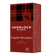 /Чай чёрный 2г*25, пакет, "English Breakfast", Sherlock Secrets