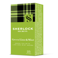 /Чай зелёный 1.8г*25, пакет, "Green Lime & Mint", Sherlock Secrets