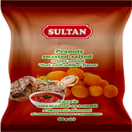 /Арахіс смажений, солоний в хрусткій оболонці зі смаком телятини, 60г  ТМ Sultan