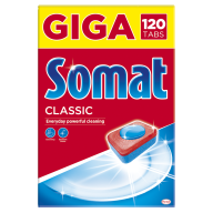 /Таблетки для посудомоечных машин SOMAT Classic in one 120 шт/уп
