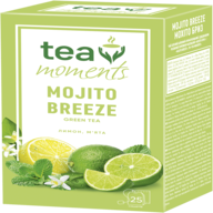 @/Чай зелёный 1.6г*25, сашет,  "Mojito Breeze", Tea Moments