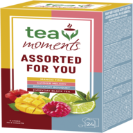 @/Набор чая 4 вкуса*1.7г*6, 24 сашет, "Assorted for You", Tea Moments