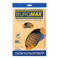 Бумага цветная NEON, розовая, 50 л., А4, 80 г/м²