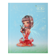 /Дневник школьный PRINCESS, A5+, 40 л., интегр. обл., мат. ламинация + выб.УФ-лак и тисн.фольгой, K
